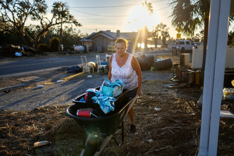 Hurricane Helene aftermath in Florida