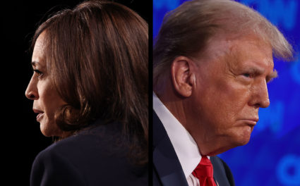 Poll: Harris narrowly leads Trump, but he's ahead with these key groups