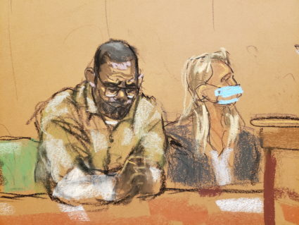 Sentencing hearing for singer R. Kelly at the Brooklyn Federal Courthouse in Brooklyn, New York
