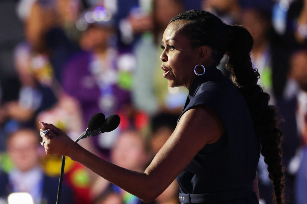 WATCH LIVE: Harris speaks at campaign rally with Michelle Obama in Kalamazoo, Michigan