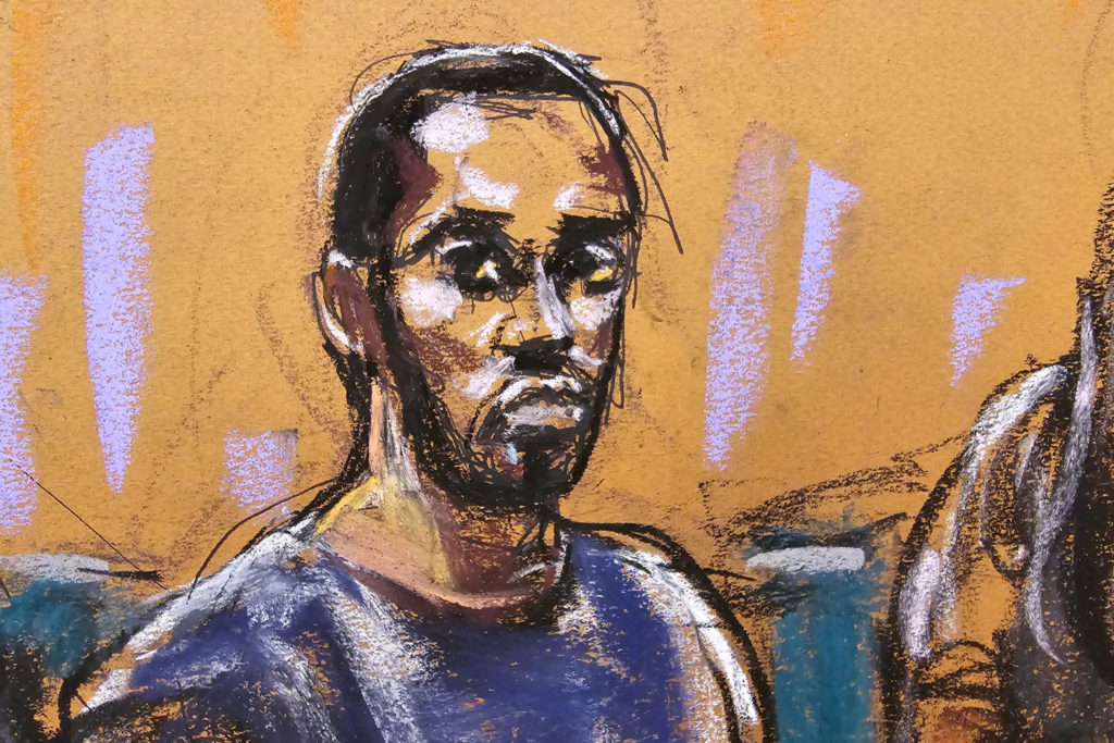 Sean "Diddy" Combs attends bail hearing in New York federal court