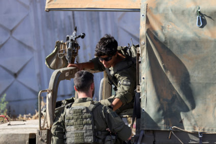 Ongoing hostilities between Hezbollah and Israeli forces, in northern Israel