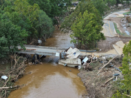 FILE PHOTO: Aftermath of Hurricane Helene in North Carolina