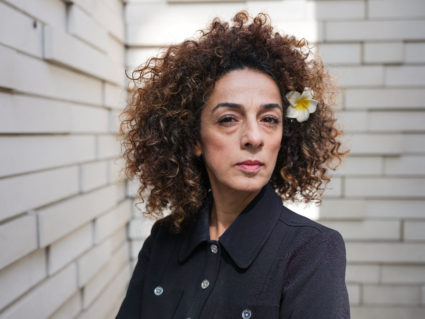 Portrait of American-Iranian journalist Masih Alinejad