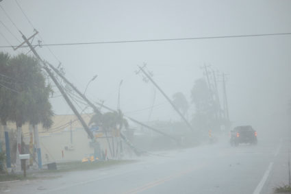 Hurricane Milton approaches Fort Myers, Florida