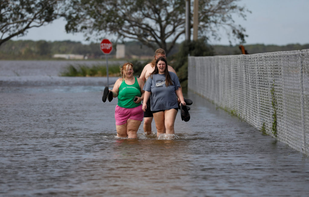 Aftermath of Hurricane Milton's landfall in Florida