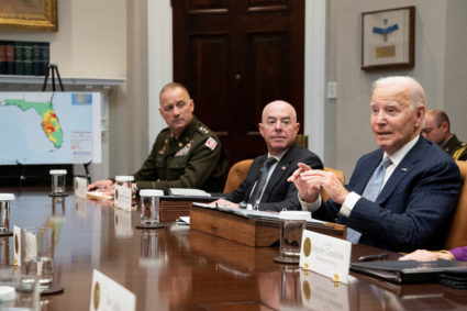 U.S. President Biden Gives a Hurricane Response Update