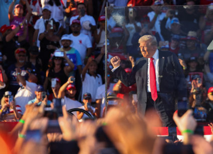 WATCH: Trump campaigns in Coachella in rare visit to solidly Democratic California