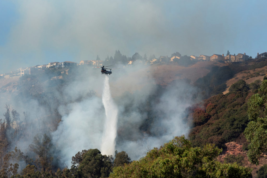 Keller Fire in California
