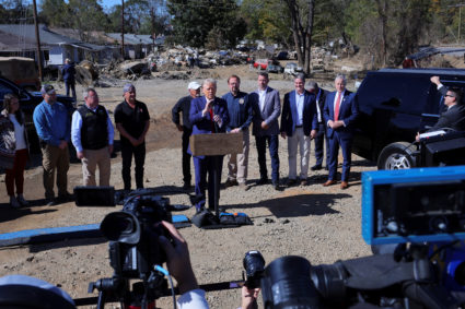 Republican presidential nominee and former U.S. President Trump visits North Carolina