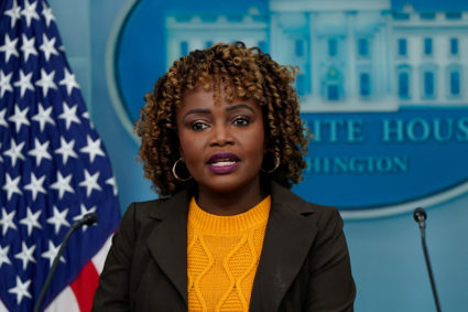 White House Press Secretary Jean-Pierre holds a briefing in Washington