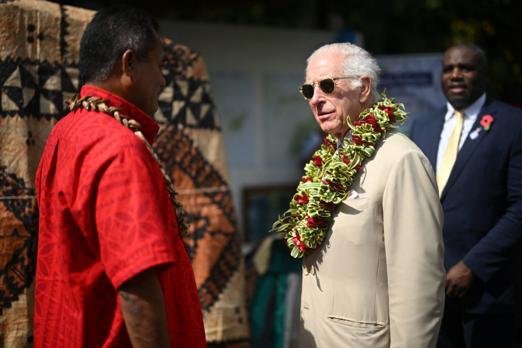 Britain's King Charles and Queen Camilla visit Samoa