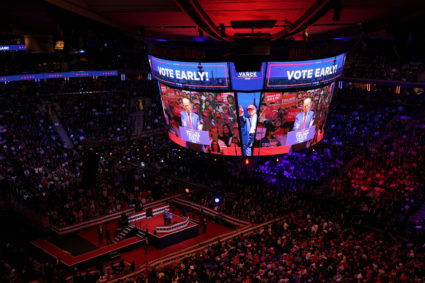 Rally for Republican presidential nominee and former U.S. President Donald Trump, in New York