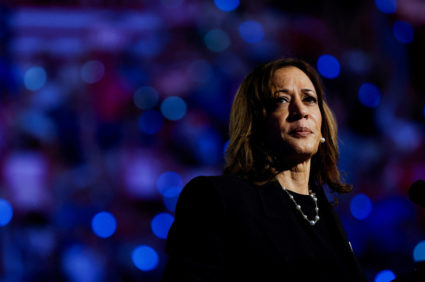 Democratic presidential nominee and U.S. VP Harris campaigns in Madison, Wisconsin