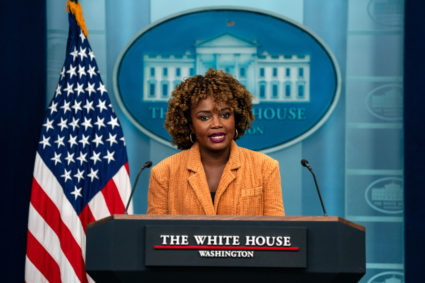 White House Press Secretary Karine Jean-Pierre Holds Daily Briefing