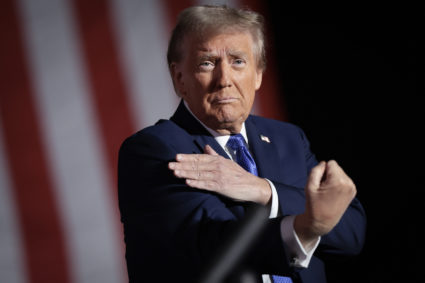 Republican Presidential Candidate Donald Trump Holds Campaign Rally In Latrobe, Pennsylvania