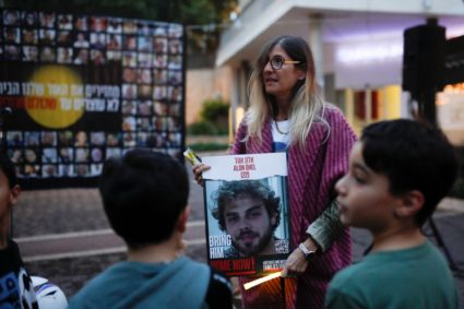 Israeli mother pleads for return of son held captive by Hamas a year after Oct. 7 attack