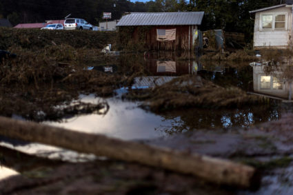 Aftermath of Hurricane Helene in North Carolina