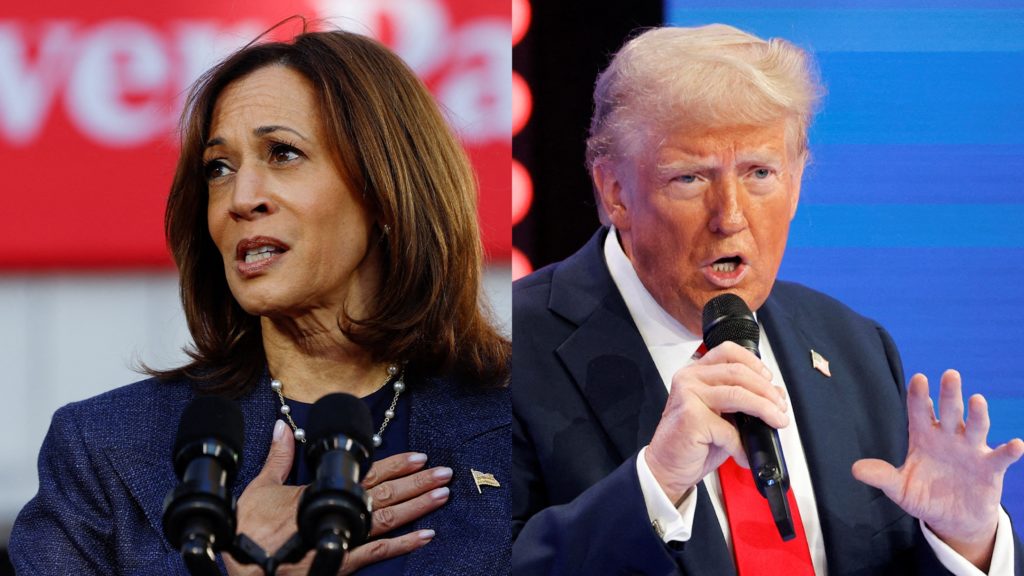 Harris and Trump continue push for undecided voters in battleground ...