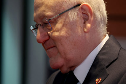 International press conference in support of Lebanon, in Paris