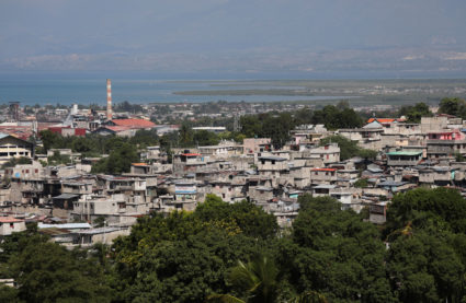 Haitians flee homes from gang violence, in Port-au-Prince