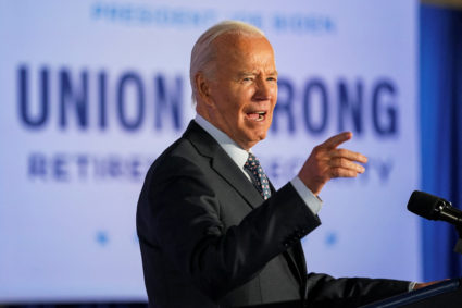 U.S. President Joe Biden visits Philadelphia