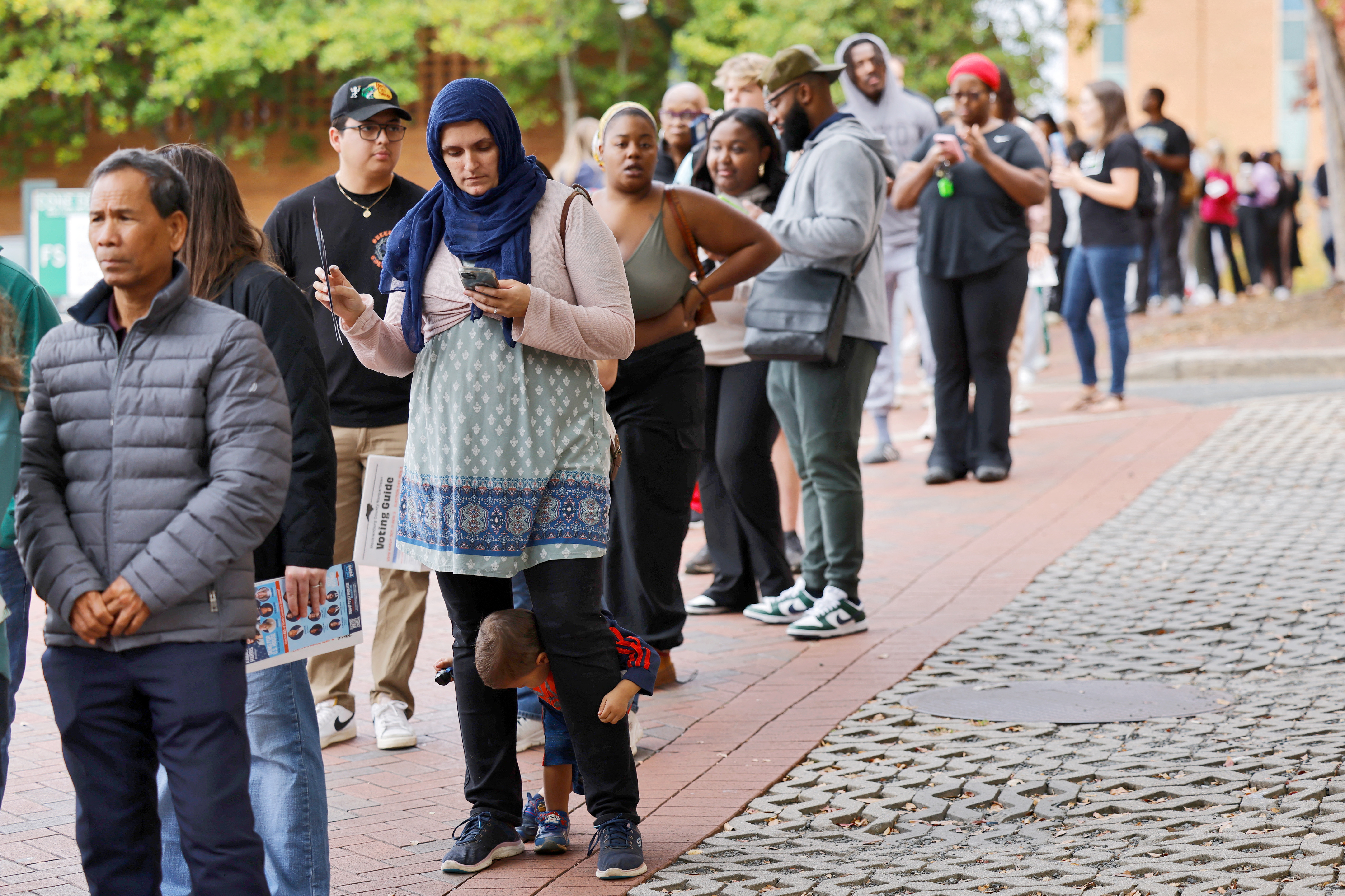 Last day of early voting in Charlotte, North Carolina