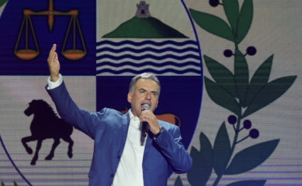 Presidential election run-off between centre-left candidate Orsi and ruling conservative coalition candidate Delgado, in U...