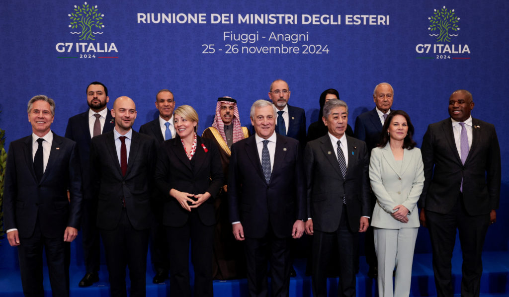 G7 foreign ministers' meeting in Italy