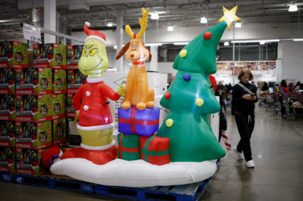 Shoppers at a Costco store ahead of Black Friday in Arlington