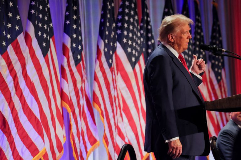 Trump meets with House Republicans on Capitol Hill in Washington