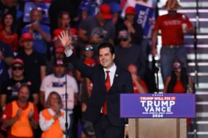 Republican presidential nominee and former U.S. President Donald Trump campaigns in Henderson