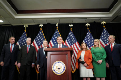 Press conference for House Republicans on Capitol Hill, in Washington