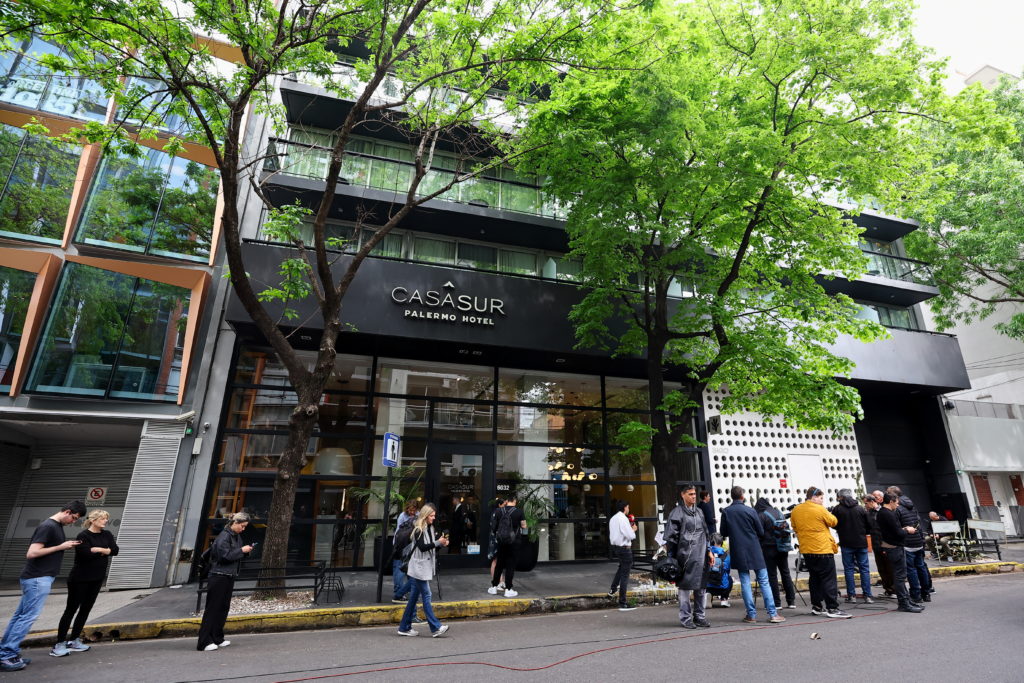 Hotel where former One Direction band member Liam Payne was found dead, in Buenos Aires