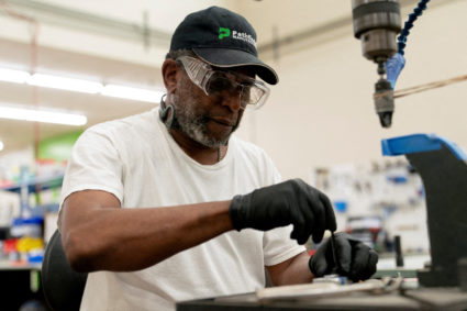 FILE PHOTO: Small aerospace suppliers struggle to keep workers as Boeing strike hits business