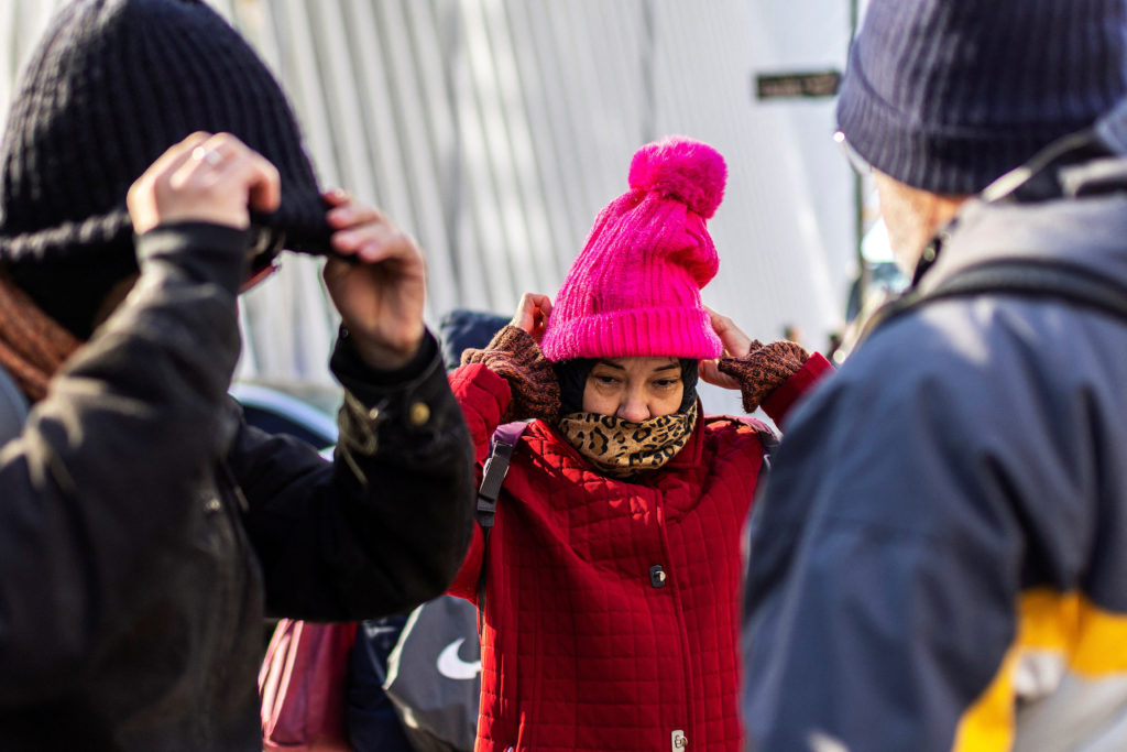 Cold weather in New York City
