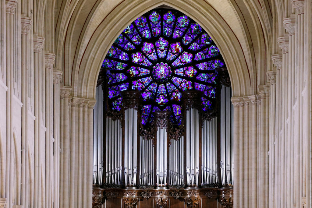 Ceremony to mark Notre-Dame de Paris Cathedral re-opening, in Paris