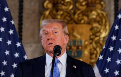 WATCH: Trump addresses SoftBank investment, Ukraine war, polio vaccine and more at Mar-a-Lago news conference