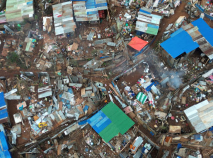 Mayotte residents plead for water, food and other aid as Macron visits cyclone-devastated island