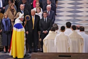 Ceremony to mark Notre-Dame de Paris Cathedral re-opening, in Paris