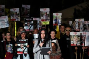Protesters hold rally in Tel Aviv demanding hostages' release