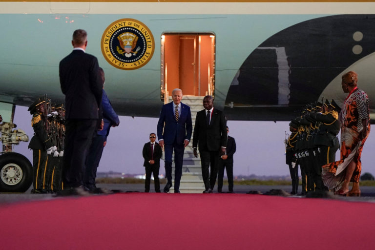 U.S. President Joe Biden visits Angola