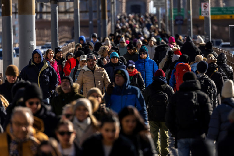 Cold weather in New York City