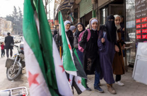 Daily life in Idlib, a Syrian city where HTS had maintained an administration at the time when Syria's civil war front lin...