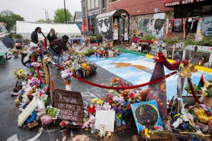 Second anniversary of the death of George Floyd in Minneapolis