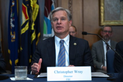 U.S. Attorney General Garland meets with Election Threats Task Force at Department of Justice