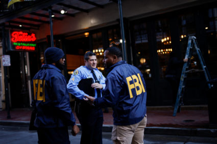 Driver crashes into crowd celebrating New Year's Day in New Orleans