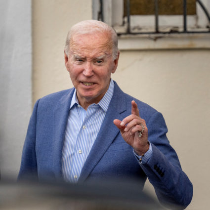 FILE PHOTO: U.S. President Joe Biden attends a Mass in Christiansted on St. Croix