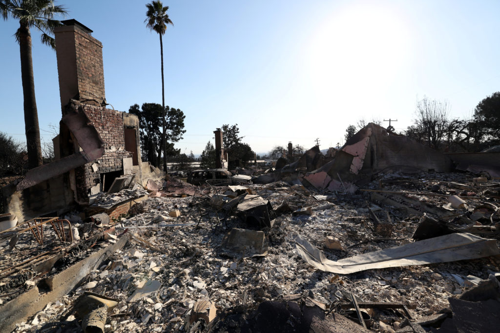 Wildfires in California