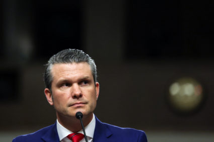 Confirmation hearing of Secretary of Defense nominee Pete Hegseth, in Washington